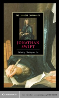 Titelbild: The Cambridge Companion to Jonathan Swift 1st edition 9780521802475
