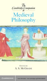 Cover image: The Cambridge Companion to Medieval Philosophy 1st edition 9780521806039