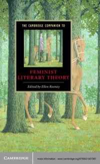 Omslagafbeelding: The Cambridge Companion to Feminist Literary Theory 1st edition 9780521807067