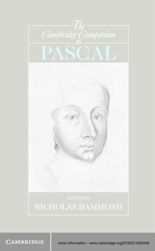 Cover image: The Cambridge Companion to Pascal 1st edition 9780521809245