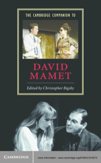 Imagen de portada: The Cambridge Companion to David Mamet 1st edition 9780521815574