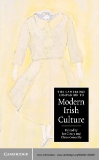 Imagen de portada: The Cambridge Companion to Modern Irish Culture 1st edition 9780521820097