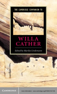 Titelbild: The Cambridge Companion to Willa Cather 1st edition 9780521821100