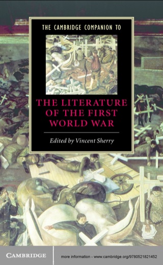 Cover image: The Cambridge Companion to the Literature of the First World War 1st edition 9780521821452