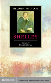 Cover image: The Cambridge Companion to Shelley 1st edition 9780521826044