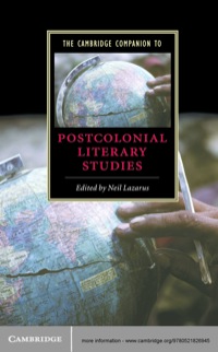 Cover image: The Cambridge Companion to Postcolonial Literary Studies 1st edition 9780521826945