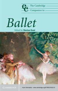 صورة الغلاف: The Cambridge Companion to Ballet 1st edition 9780521832212