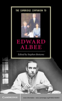 Titelbild: The Cambridge Companion to Edward Albee 1st edition 9780521834551