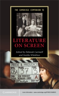 Cover image: The Cambridge Companion to Literature on Screen 1st edition 9780521849623