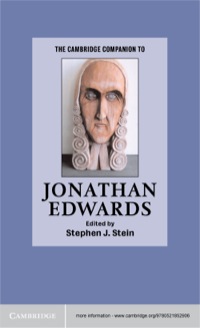 Cover image: The Cambridge Companion to Jonathan Edwards 1st edition 9780521852906