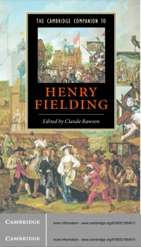 Titelbild: The Cambridge Companion to Henry Fielding 1st edition 9780521854511