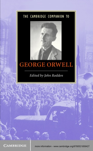 Imagen de portada: The Cambridge Companion to George Orwell 1st edition 9780521858427