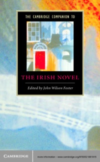 Titelbild: The Cambridge Companion to the Irish Novel 1st edition 9780521861915