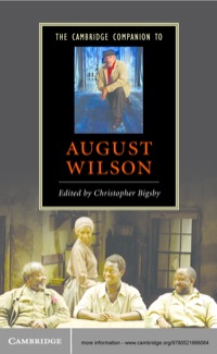 Cover image: The Cambridge Companion to August Wilson 1st edition 9780521866064