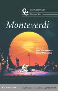 صورة الغلاف: The Cambridge Companion to Monteverdi 1st edition 9780521875257