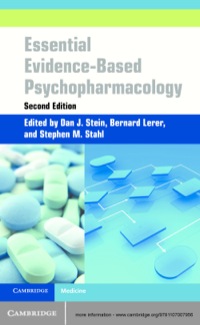 صورة الغلاف: Essential Evidence-Based Psychopharmacology 2nd edition 9781107007956