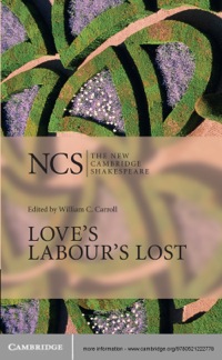 表紙画像: Love's Labour's Lost 1st edition 9780521222778