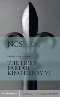 Imagen de portada: The First Part of King Henry VI 1st edition 9780521227544