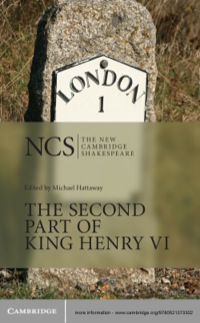 Titelbild: The Second Part of King Henry VI 1st edition 9780521373302