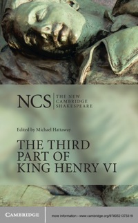 Imagen de portada: The Third Part of King Henry VI 1st edition 9780521373319