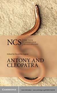 Cover image: Antony and Cleopatra 2nd edition 9780521848336