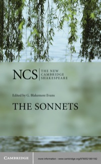 Omslagafbeelding: The Sonnets 2nd edition 9780521861182