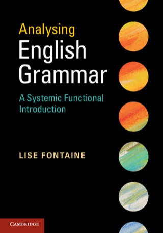 Cover image: Analysing English Grammar 9780521190664