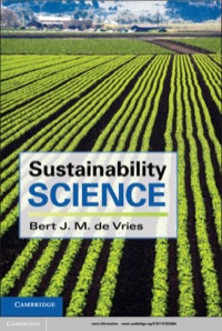 Cover image: Sustainability Science 9781107005884