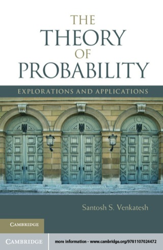 Cover image: The Theory of Probability 9781107024472