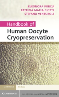 Cover image: Handbook of Human Oocyte Cryopreservation 1st edition 9780521192392