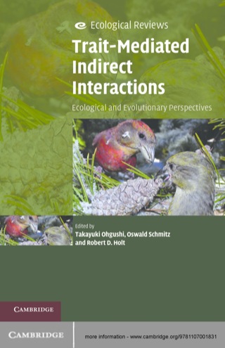 صورة الغلاف: Trait-Mediated Indirect Interactions 1st edition 9781107001831