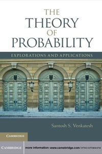 Cover image: The Theory of Probability 1st edition 9781107024472