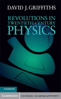 Cover image: Revolutions in Twentieth-Century Physics 1st edition 9781107602175