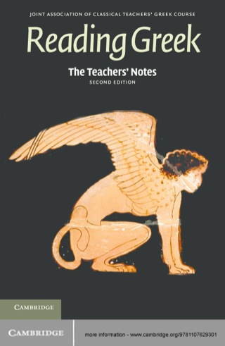 Imagen de portada: The Teachers' Notes to Reading Greek 2nd edition 9781107629301