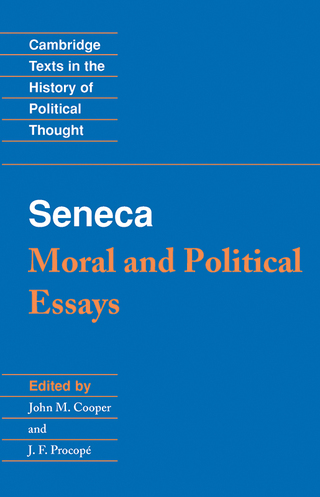 Cover image: Seneca: Moral and Political Essays 1st edition 9780521348188