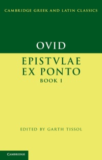 Immagine di copertina: Ovid: Epistulae ex Ponto Book I 1st edition 9780521819589