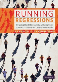 Immagine di copertina: Running Regressions 1st edition 9780521842112