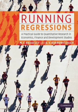 Cover image: Running Regressions 1st edition 9780521842112