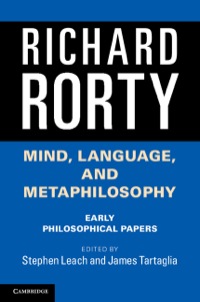 صورة الغلاف: Mind, Language, and Metaphilosophy 1st edition 9781107039780