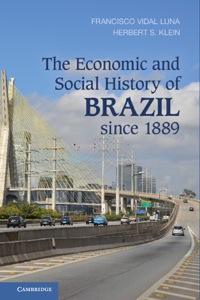 Cover image: The Economic and Social History of Brazil since 1889 1st edition 9781107042506