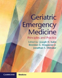 Cover image: Geriatric Emergency Medicine 1st edition 9781107677647