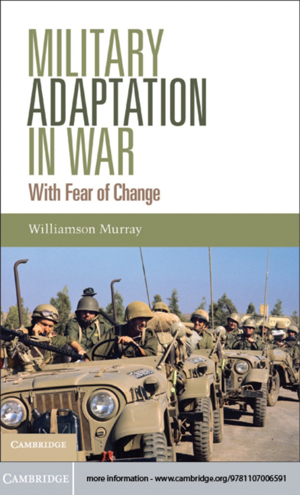 Military Adaptation in War With Fear of Change