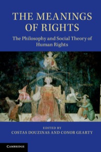 Cover image: The Meanings of Rights 1st edition 9781107027855