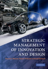 Cover image: Strategic Management of Innovation and Design 1st edition 9780521768771