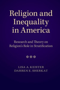 Omslagafbeelding: Religion and Inequality in America 1st edition 9781107027558