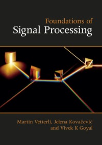 Cover image: Foundations of Signal Processing 9781107038608
