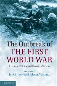 Titelbild: The Outbreak of the First World War 1st edition 9781107042452