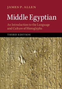 Cover image: Middle Egyptian 3rd edition 9781107053649