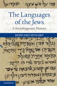 Imagen de portada: The Languages of the Jews 1st edition 9781107055445