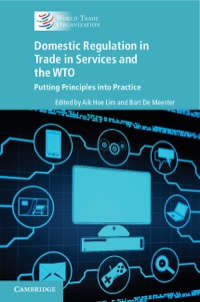 Imagen de portada: WTO Domestic Regulation and Services Trade 1st edition 9781107062351